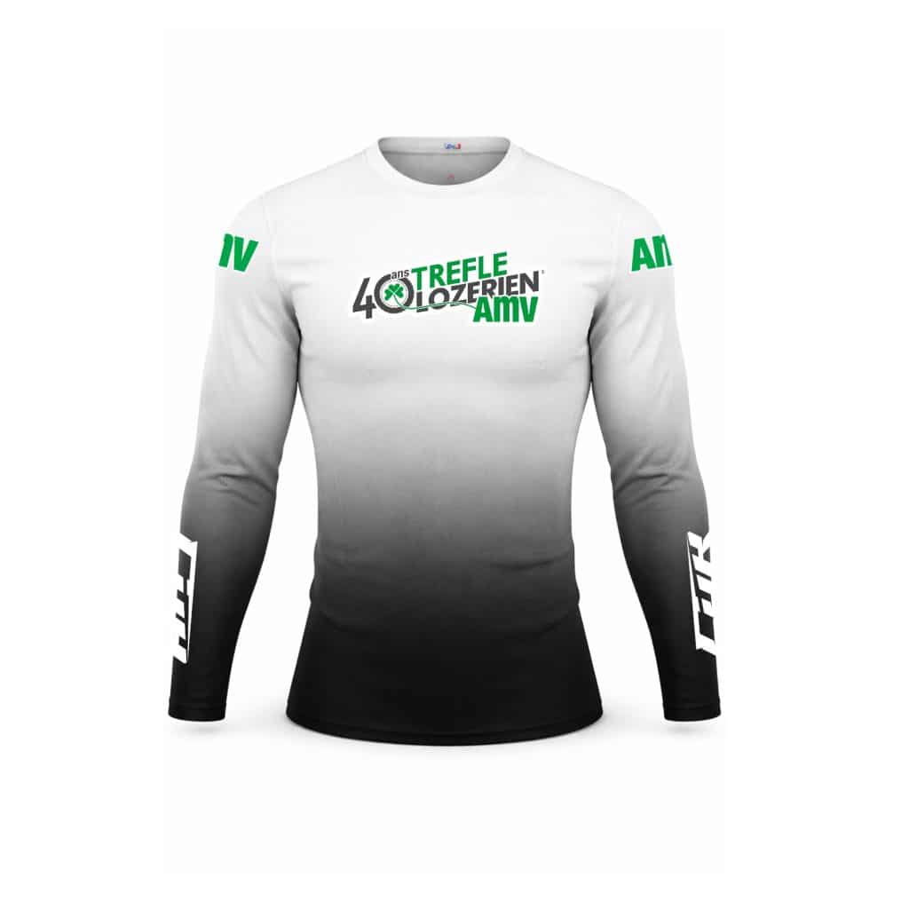 maillot face cor trefle lozerien